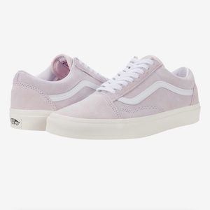 brand new rose low top vans